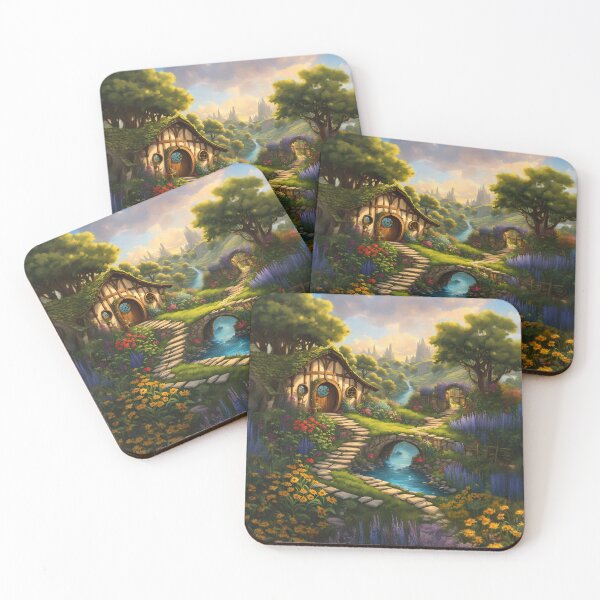 Item preview, Enchanted Cottage in Bloom designed and sold by Design-Illusi0n.