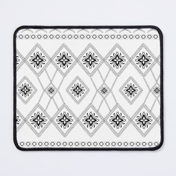 Item preview, Flowers in triangle black and white tone designed and sold by kasune-shop.