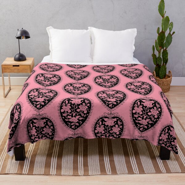 Item preview, Intricate Flowers in Black Heart-Shaped Frame designed and sold by metebf.