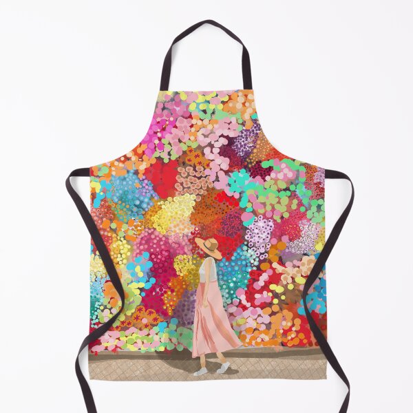Item preview, Colorful floral wall designed and sold by tipitoes.