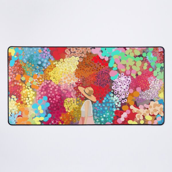 Item preview, Colorful floral wall designed and sold by tipitoes.