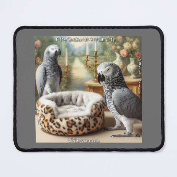 Item preview, Fifty Shades Of African Grey designed and sold by Rick London Gifts.