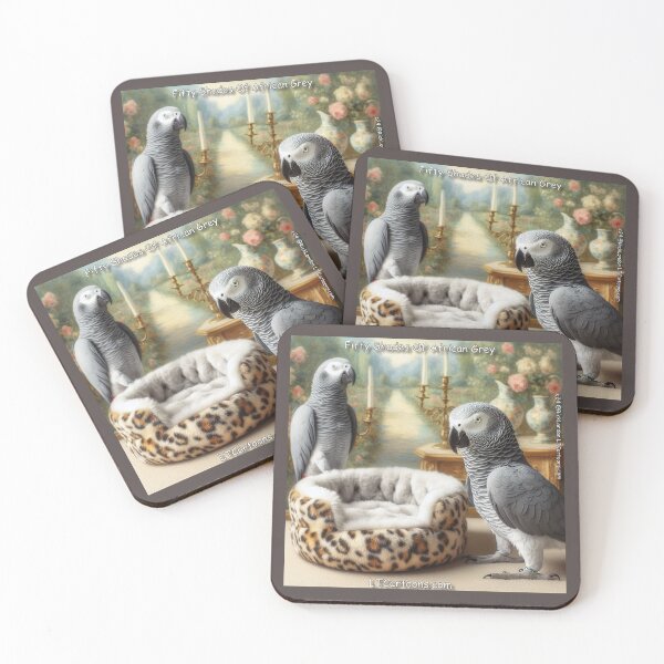 Item preview, Fifty Shades Of African Grey designed and sold by Rick London Gifts.