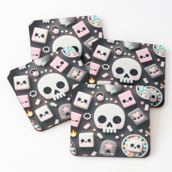 Item preview, Spooky marshmallow breakfast designed and sold by BlooBearI.