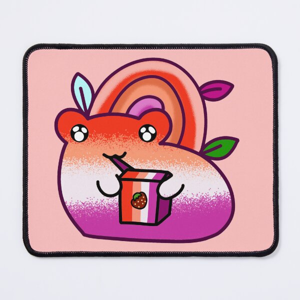 Item preview, Lesbian subtle pride frog designed and sold by Quacktails.