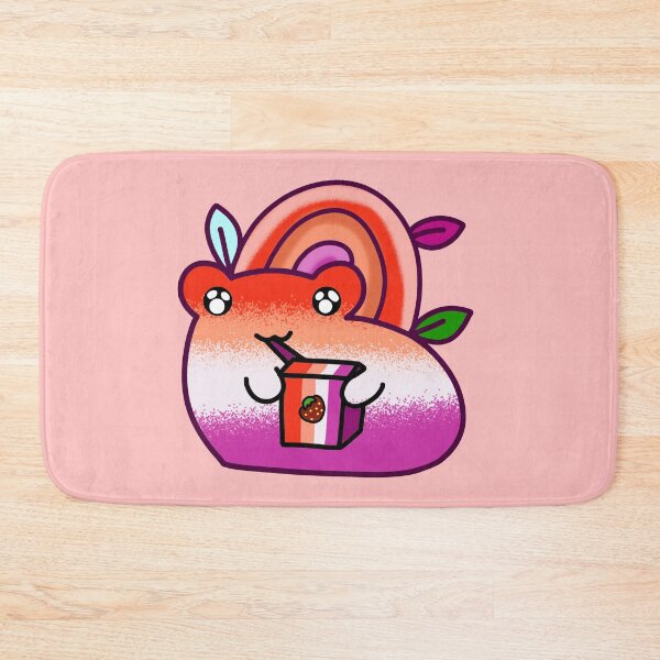 Item preview, Lesbian subtle pride frog designed and sold by Quacktails.