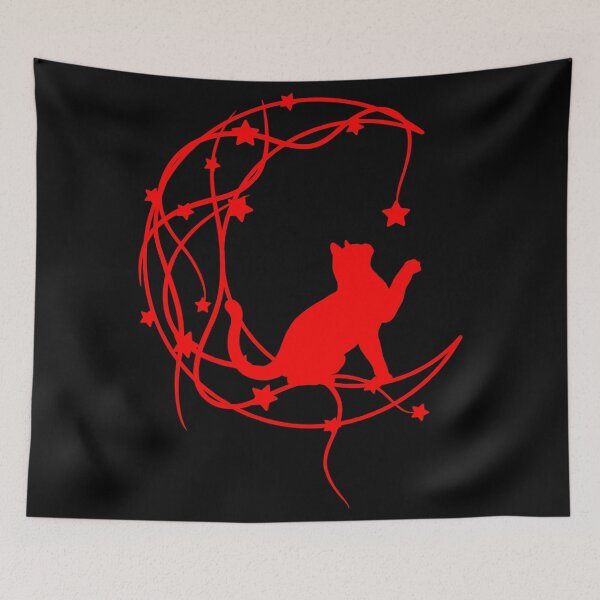 Item preview, cat on a moon designed and sold by broadwaygirl142.