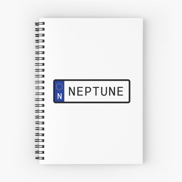 Item preview, Neptune EU Number Plate designed and sold by PatchMerch.