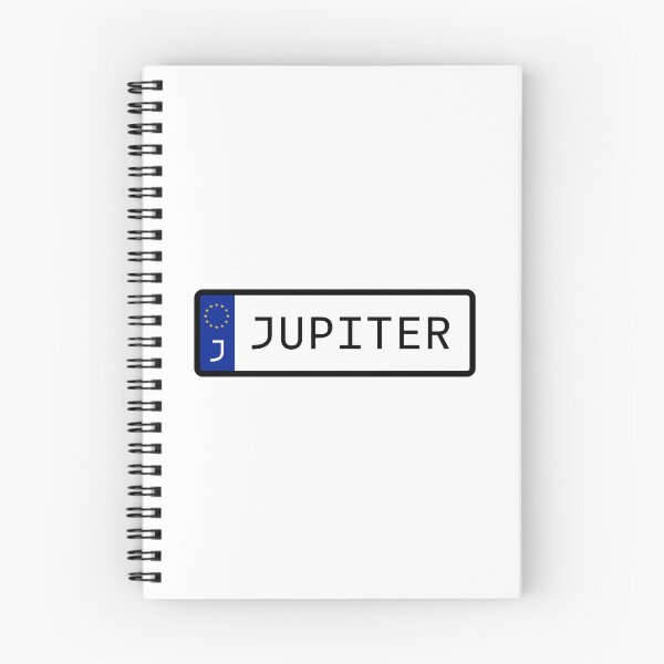 Item preview, Jupiter EU Number Plate designed and sold by PatchMerch.