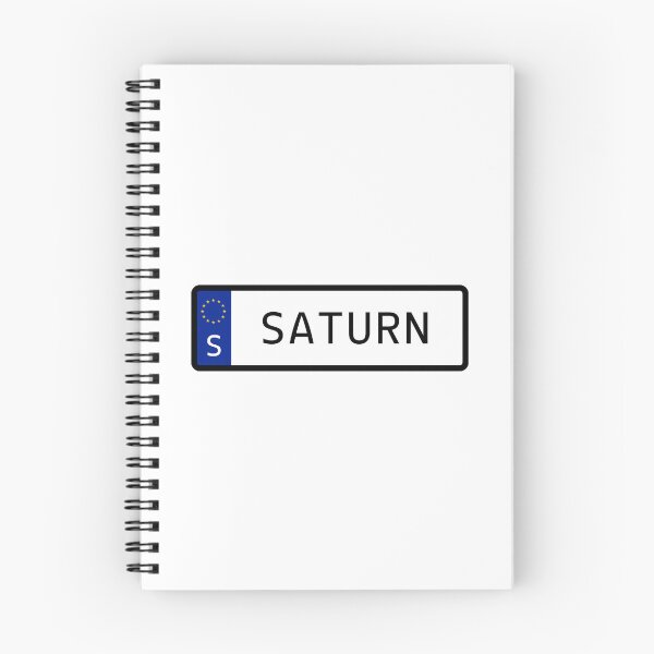 Item preview, Saturn EU Number Plate designed and sold by PatchMerch.