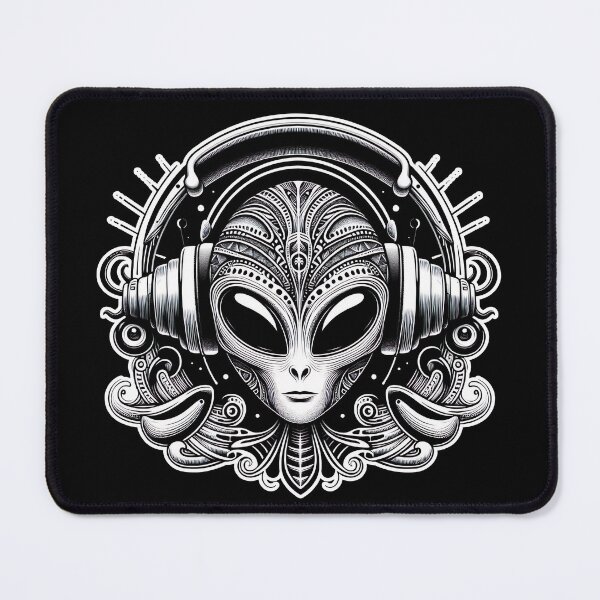 Item preview, Alien enjoying some music designed and sold by JrSkDesign ✅ .
