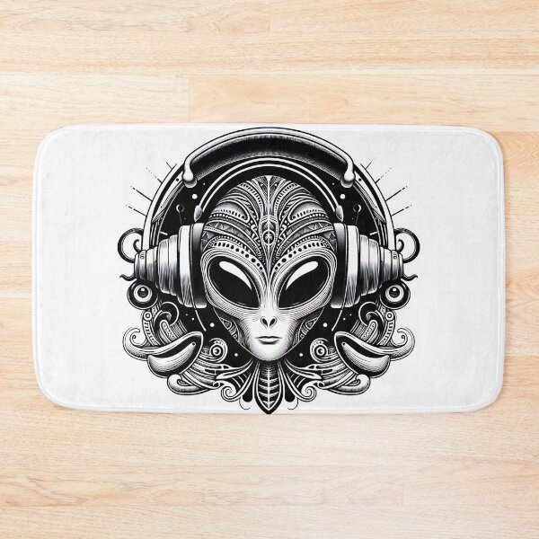 Item preview, Alien enjoying some music designed and sold by JrSkDesign ✅ .