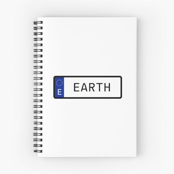 Item preview, Earth EU Number Plate designed and sold by PatchMerch.