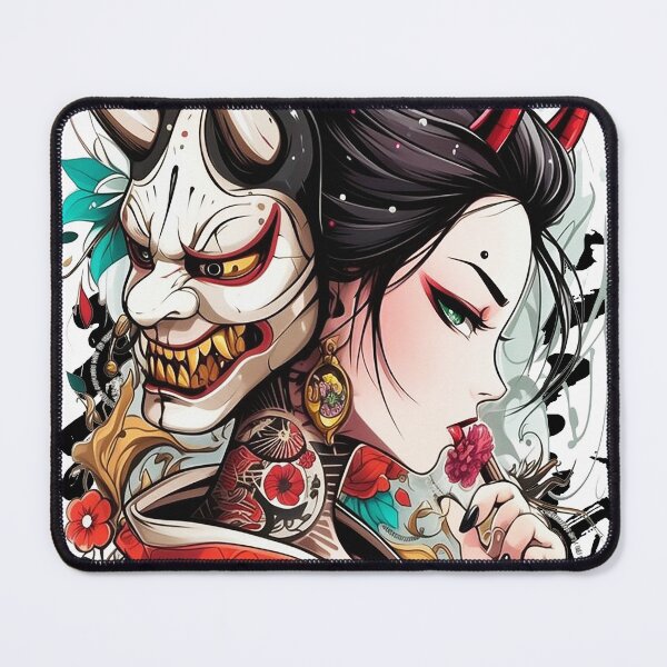 Item preview, Samurai Aesthetic Geisha Girl designed and sold by ShurikenStar.