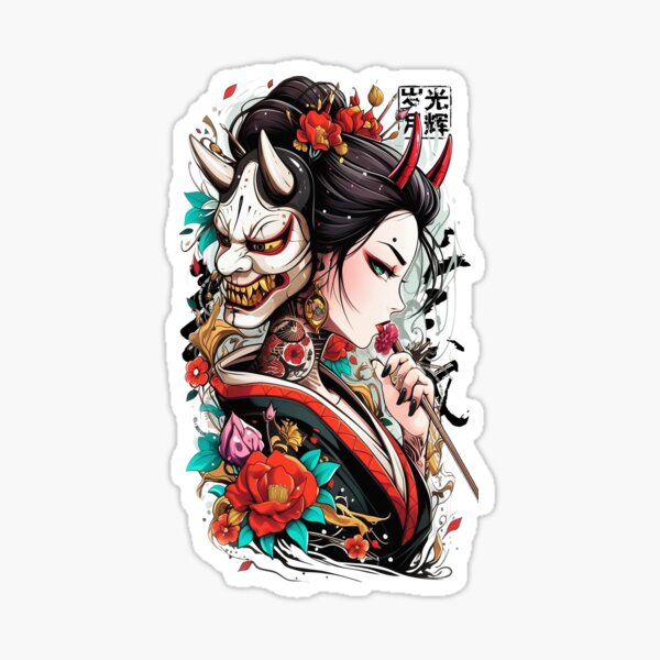 Item preview, Samurai Aesthetic Geisha Girl  designed and sold by ShurikenStar.