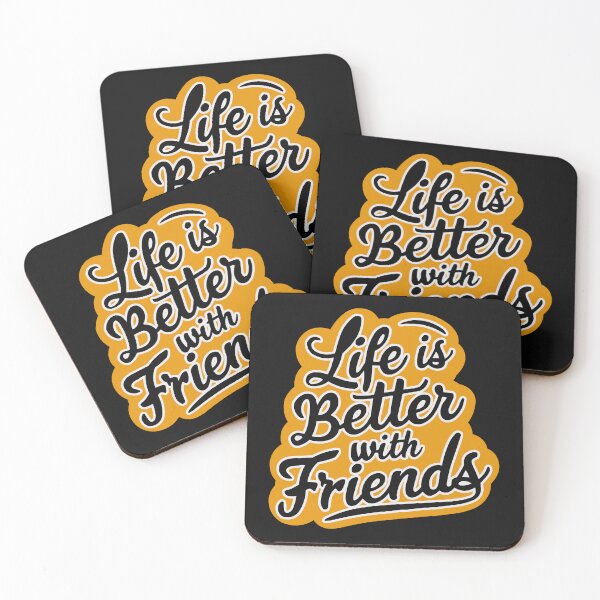 Item preview, Life is better with friends designed and sold by marfanna.