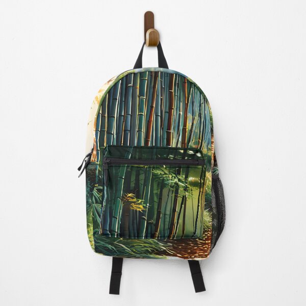 Item preview, Arashiyama Bamboo Grove: Enchanting Watercolor Pathway designed and sold by LSVart.