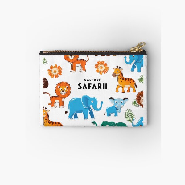 Item preview, cartoon safari animals designed and sold by LuArtesEstampas.