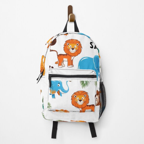 Item preview, cartoon safari animals designed and sold by LuArtesEstampas.