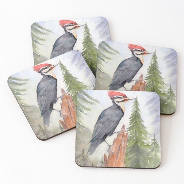 Item preview, Pileated Woodpecker designed and sold by Diane Hall Watercolors.