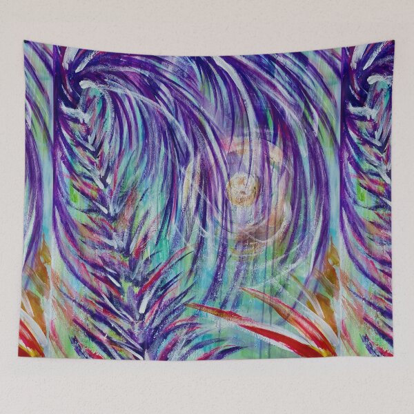 Item preview, Purple Palm tree  designed and sold by MatrixTattoo.