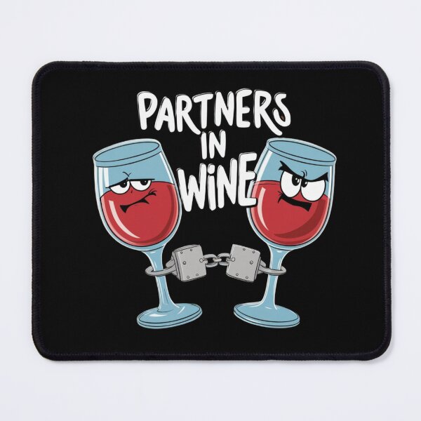Item preview, Partners In Wine designed and sold by Flirt-Teez.