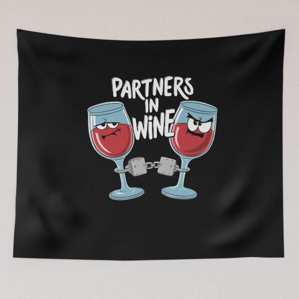 Item preview, Partners In Wine designed and sold by Flirt-Teez.