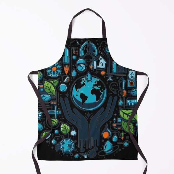 Item preview, Hands Holding Planet Earth with Eco-Friendly Messages designed and sold by Karina Creative Studio.