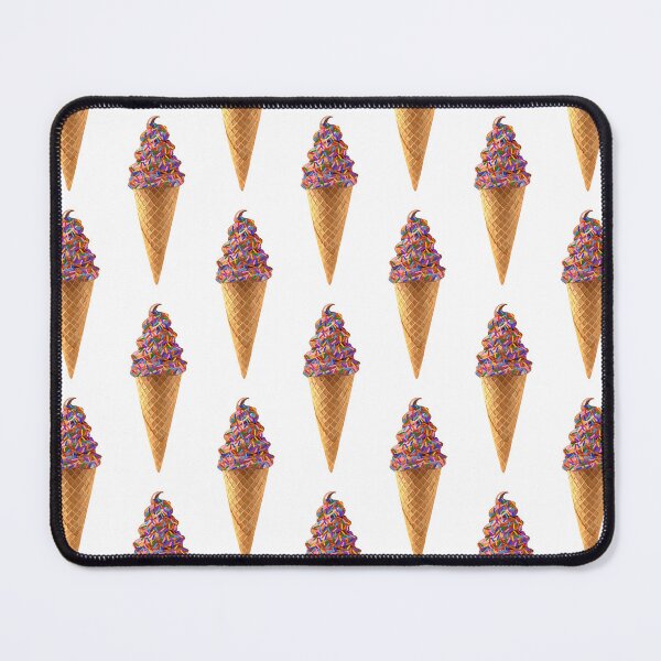 Item preview, Rainbow Sprinkles Chocolate Ice Cream Cone designed and sold by Deborah Camp.