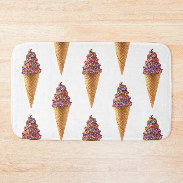 Item preview, Rainbow Sprinkles Chocolate Ice Cream Cone designed and sold by Deborah Camp.