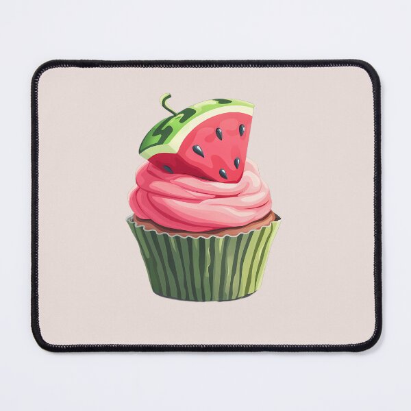 Item preview, Watermelon Cupcake designed and sold by sakurashorty.