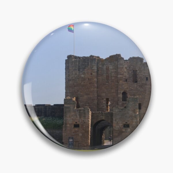 Item preview, Tynemouth Castle and a Rainbow Flag designed and sold by Violaman.