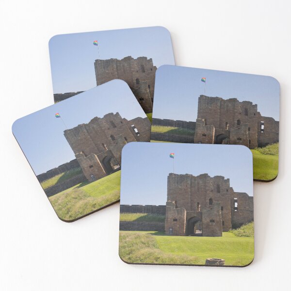 Item preview, Tynemouth Castle and a Rainbow Flag designed and sold by Violaman.