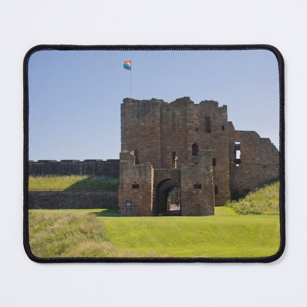 Item preview, Tynemouth Castle and a Rainbow Flag designed and sold by Violaman.
