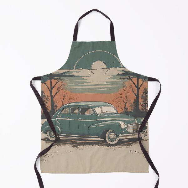 Item preview, Vintage Car 5 designed and sold by DrawingAndText.