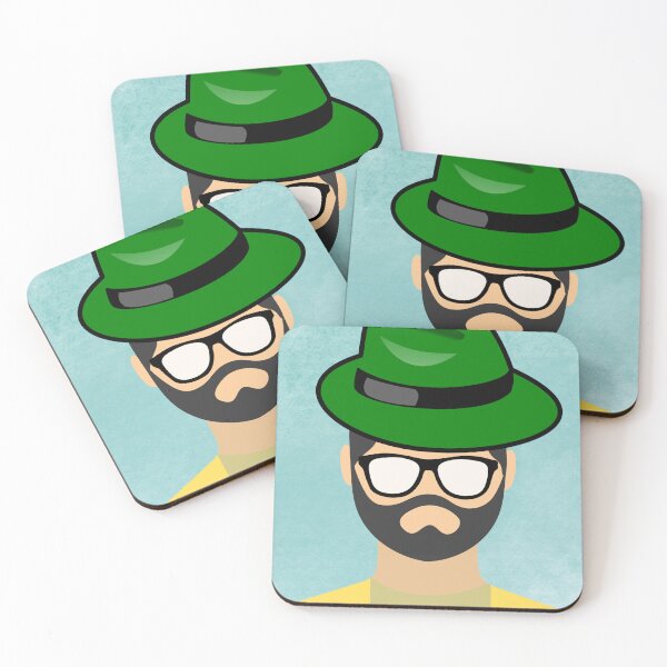 Item preview, Green Hat and Glasses designed and sold by tinkeybabes.