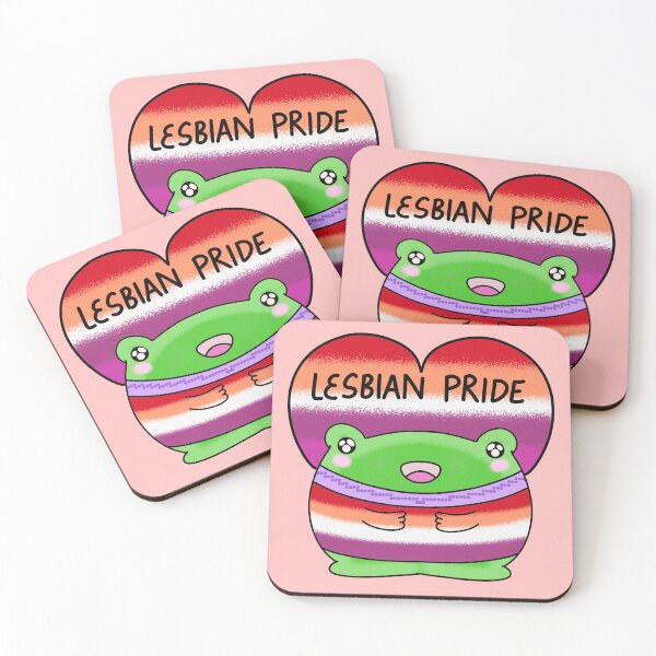 Item preview, Lgbtq Lesbian subtle pride frog designed and sold by Quacktails.