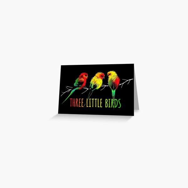 Item preview, Three Little Birds - Reggae designed and sold by blackdogshop.