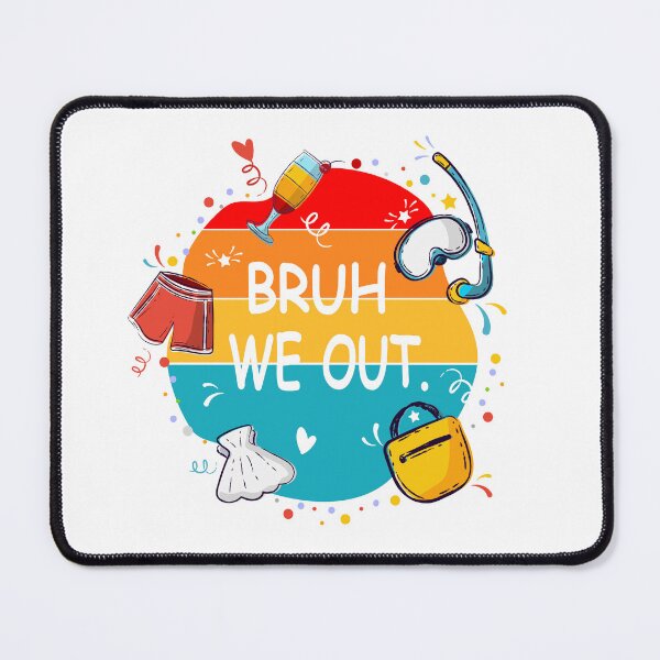 Item preview, Funny Bruh We Out Last Day Of School Para Summer  designed and sold by VISIONSTURME.