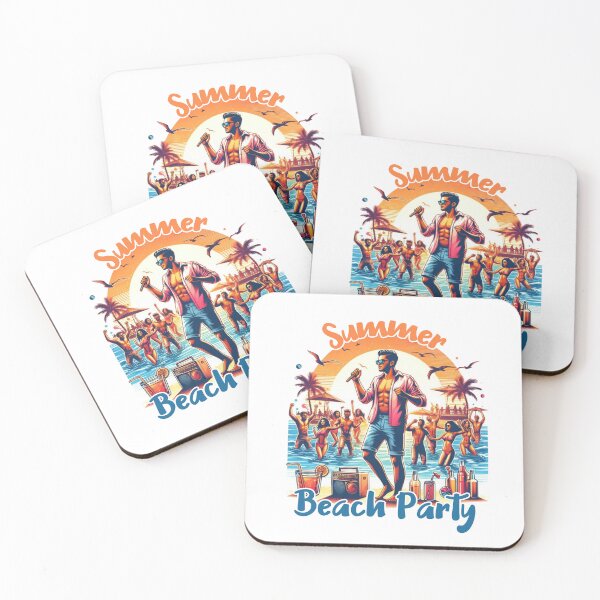 Item preview, Ignite the Summer Beach Party designed and sold by illustroVibe.