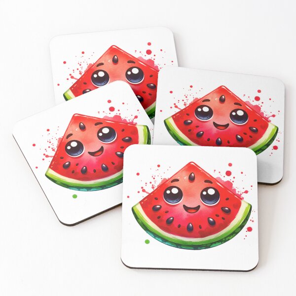 Item preview, Watercolor Happy Watermelon designed and sold by InsanseCreation.