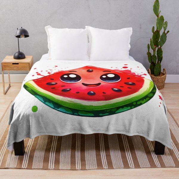 Item preview, Watercolor Happy Watermelon designed and sold by InsanseCreation.