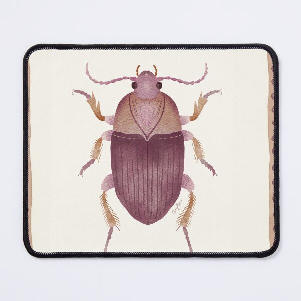 Item preview, Beetle with Cottage Core Style Border designed and sold by AmySevArts.