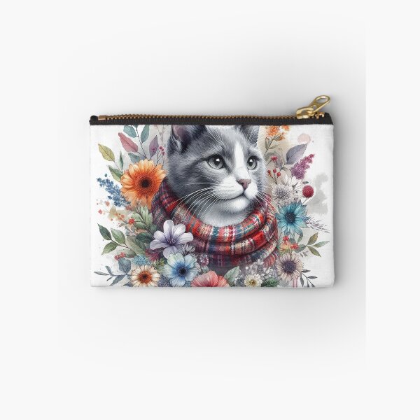 Item preview, Grey And White Cat designed and sold by clarkfraser.