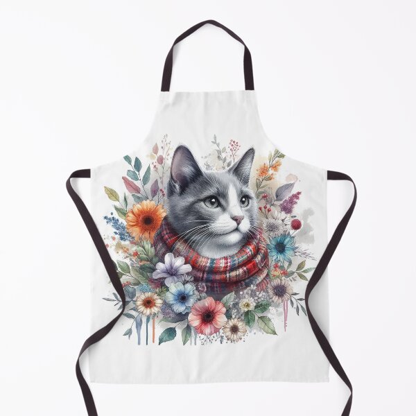 Item preview, Grey And White Cat designed and sold by clarkfraser.