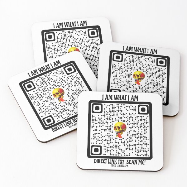 Item preview, QR Skull designed and sold by JNgraphictopia.