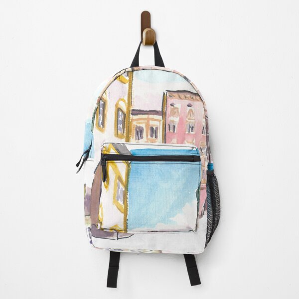 Item preview, Rosenheim Max-Josef Square view of Old Town and St Nikolaus designed and sold by artshop77.