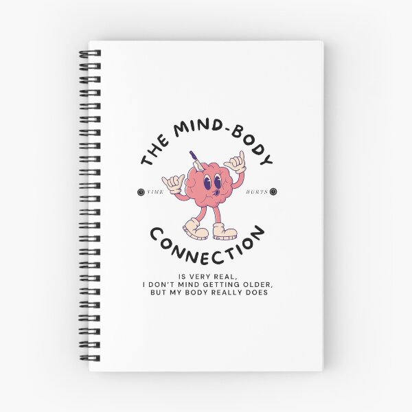 Item preview, Mind & body connection cartoon designed and sold by K1ndo.