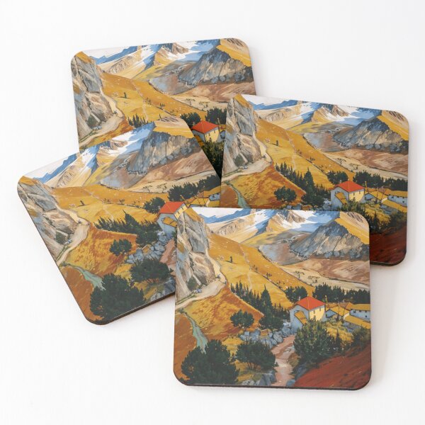 Item preview, Van Gogh - Landscape with a House and a Ploughman designed and sold by MyTutina.
