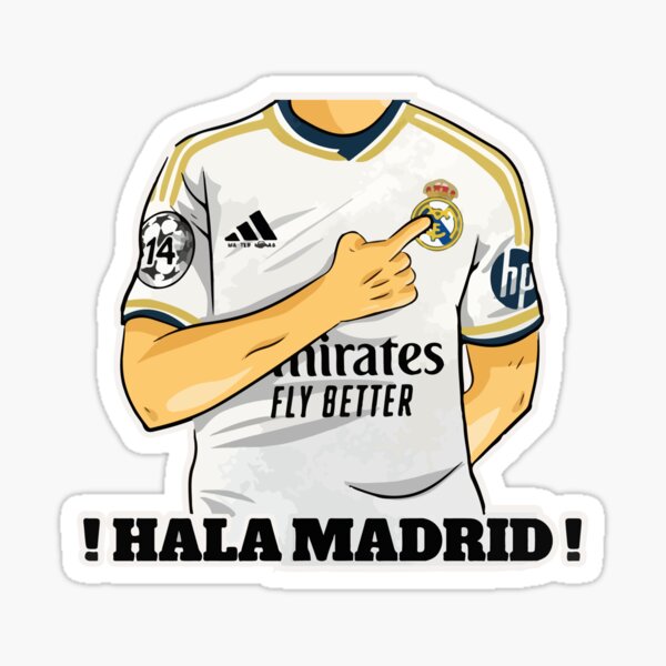 Real Madrid Shield Sticker Real Madrid Logo Vinyl Sticker 5” X